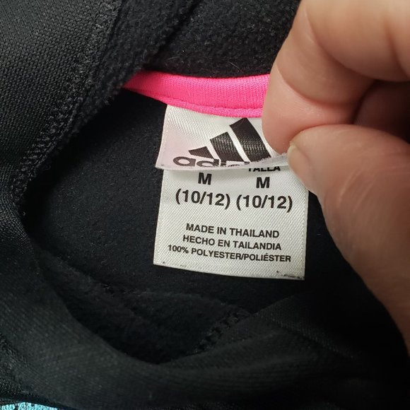 Adidas Sweatshirt Black Size 10/12 - Picture 4 of 5